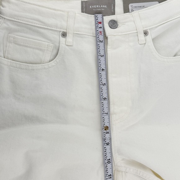 Everlane‎ Jeans The Cheeky Straight Jean High Rise Size 27 Regular Denim NWT - Picture 12 of 16
